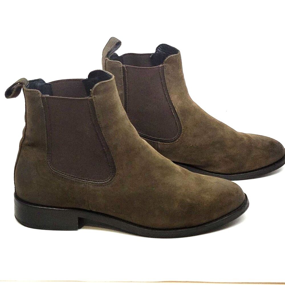 Thursday Boot Company  Womens Olive Nubuck Rubber Sole Ankle Boots Size Us 10.5